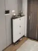 Ultra-Thin Entryway Shoe Cabinet with Large Capacity Flip-Type Storage Luxury Home Furniture