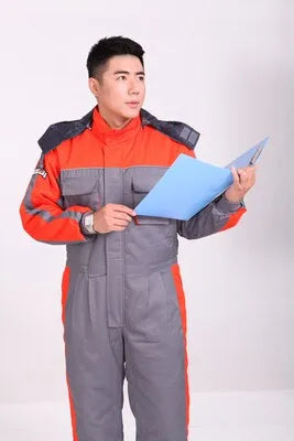 winter warm welding clothing workwear clothes long sleeve workmen uniform car workshop working suit mechanical repairmen overall