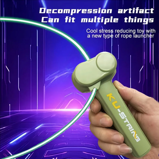 Glow-in-the-dark fun electric rope