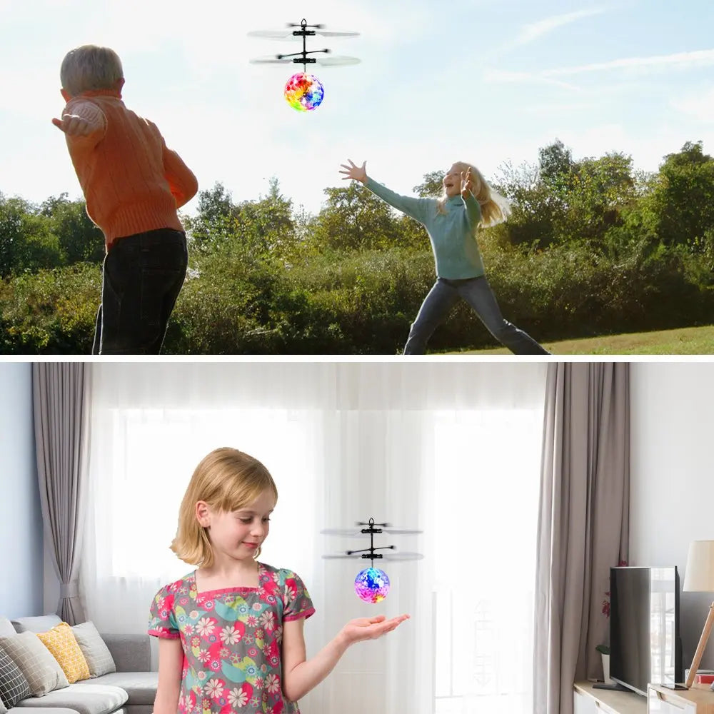Unique Toy Gesture-controlled Colorful Luminous Crystal Ball