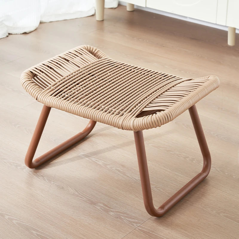 Footrest Stool Ottoman Pedal Leg Support Changing Seat Sofa Shoe Bench Entryway