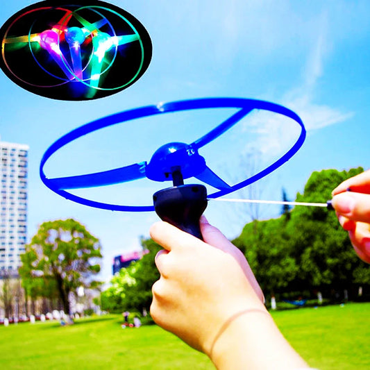 Kids Luminous Flying Disc Propeller Toys LED
