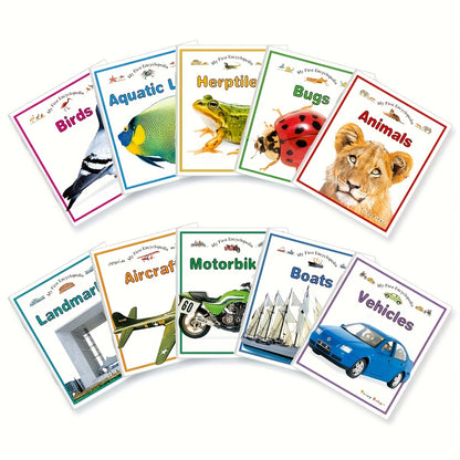 Set Of 10, English Books In My Encyclopedia Series, Gift for Kids - Children's Educational Assistance Book - Published By Sunshine Children's Educational Association - 2023-06-15