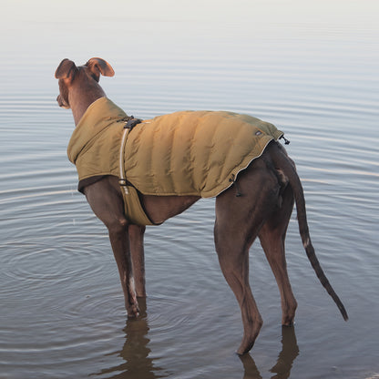 Fit Dog Winter Jacket - Warm, Breathable & Windproof Outdoor Coat with Press Buckle Closure, 100% Polyester, Ideal for Small/Medium/Large Breeds - Green & Pink Options, Cold Weather Clothing|Breathable Dog Vest|Waterproof Out
