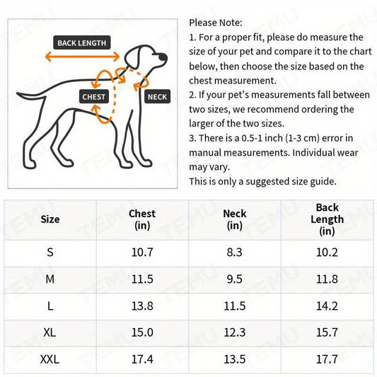 Warm Fleece 1pc Dog Puppy Knitted Classic Sweater - Thermal Winter Clothing - Christmas Gift for Dogs Cats