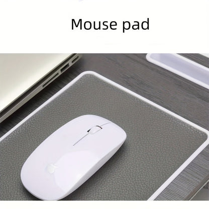 1pc Ergonomic Laptop Stand - Adjustable Lap Desk with Mouse Pad, Wrist Rest, and Media Slot for 17" Laptops - Perfect for Bed, Couch, and Home Office Use