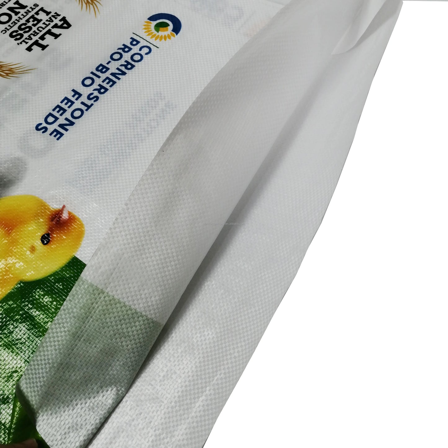 Reusable Custom Bopp Sack Pet Food Empty Packaging Pp Woven Bags Animal Feed Bag for Sale