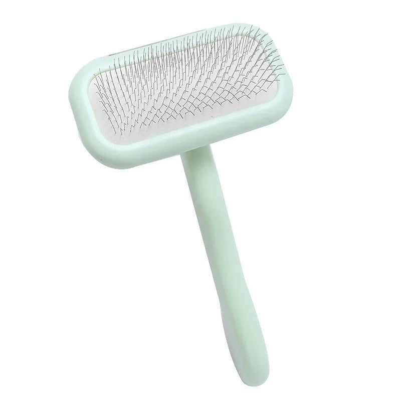 Wholesale Stainless Steel and Wood Pet Dog Cat Fur Hair Remover Brush for Pet Cleaning and Grooming