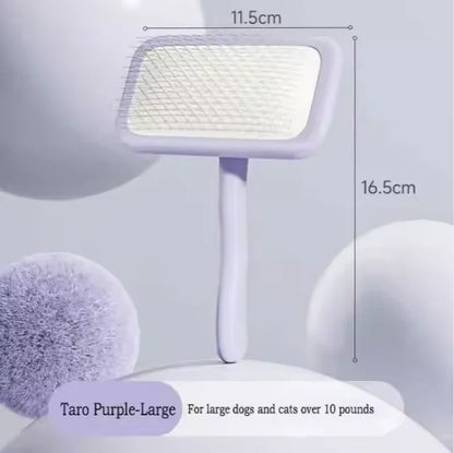 Wholesale Stainless Steel and Wood Pet Dog Cat Fur Hair Remover Brush for Pet Cleaning and Grooming