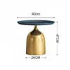 Ready Ship Industrial Style Metal Coffee Table Durable Eco-Friendly Luxury Living Room Dining Bedroom Customized Home Furniture