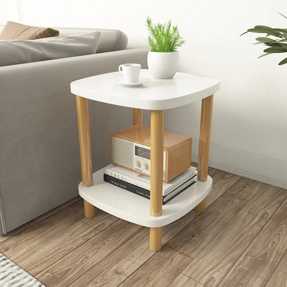 Customized Simple Modern European Style Mini Coffee Table Creative Small Living Room Furniture for Apartment Sofa Balcony