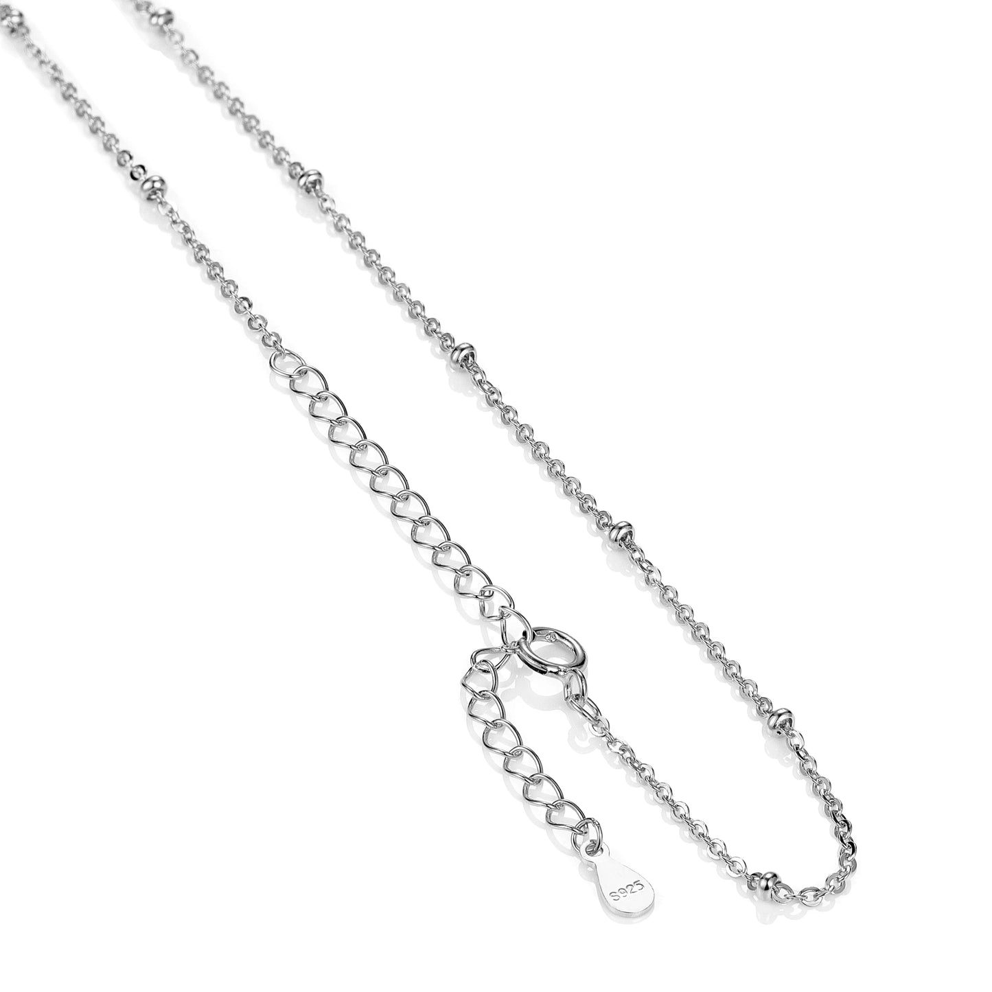 925 Sterling Silver Chain Necklace Thin Italy Link Figaro Snake Cable Rope Fine Jewellery Cadena De Plata 925 Roll Meters
