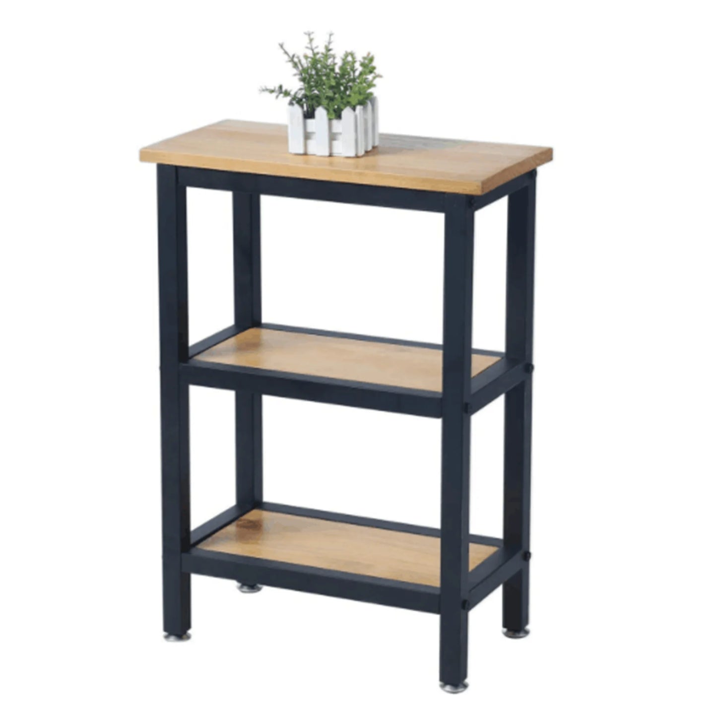 Modern High Stool with Black Metal Frame Legs Office Furniture for Living Room Bar Hotel Bedroom Iron Dining Kitchen Island Use