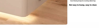 High-End Luxury Smart Bedside Table Modern Solid Wood Nightstand Wireless Charging Multifunctional Bedroom Furniture for Living