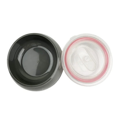 Ready to Ship Plastic Printing logo Pet Bowls Feeders in Stock Sublimation  Dog Food Bowl Luxury