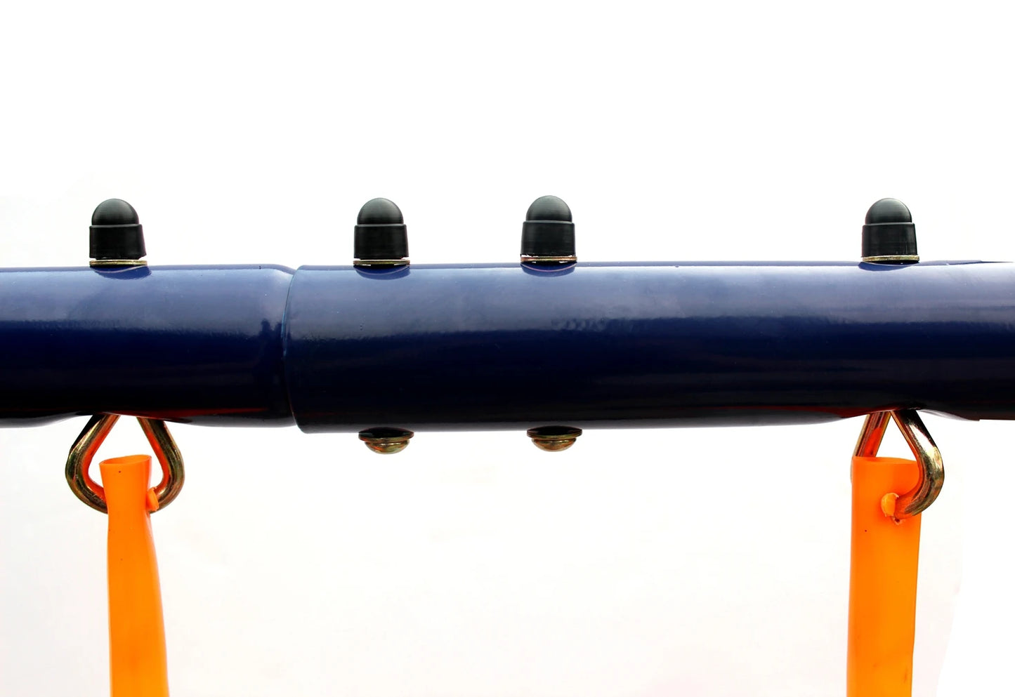 Modern Comfortable Double Seat Outdoor Swing for Children Stainless Steel Frame PE PP for Home Garden Park School Furniture