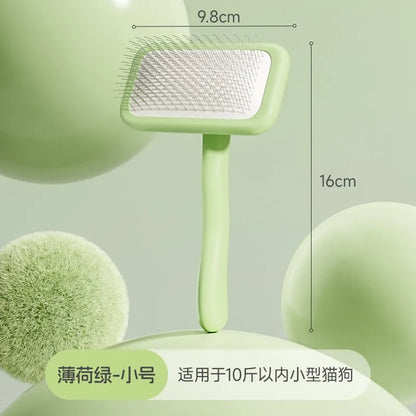 Wholesale Stainless Steel and Wood Pet Dog Cat Fur Hair Remover Brush for Pet Cleaning and Grooming