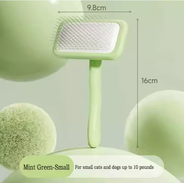 Wholesale Stainless Steel and Wood Pet Dog Cat Fur Hair Remover Brush for Pet Cleaning and Grooming