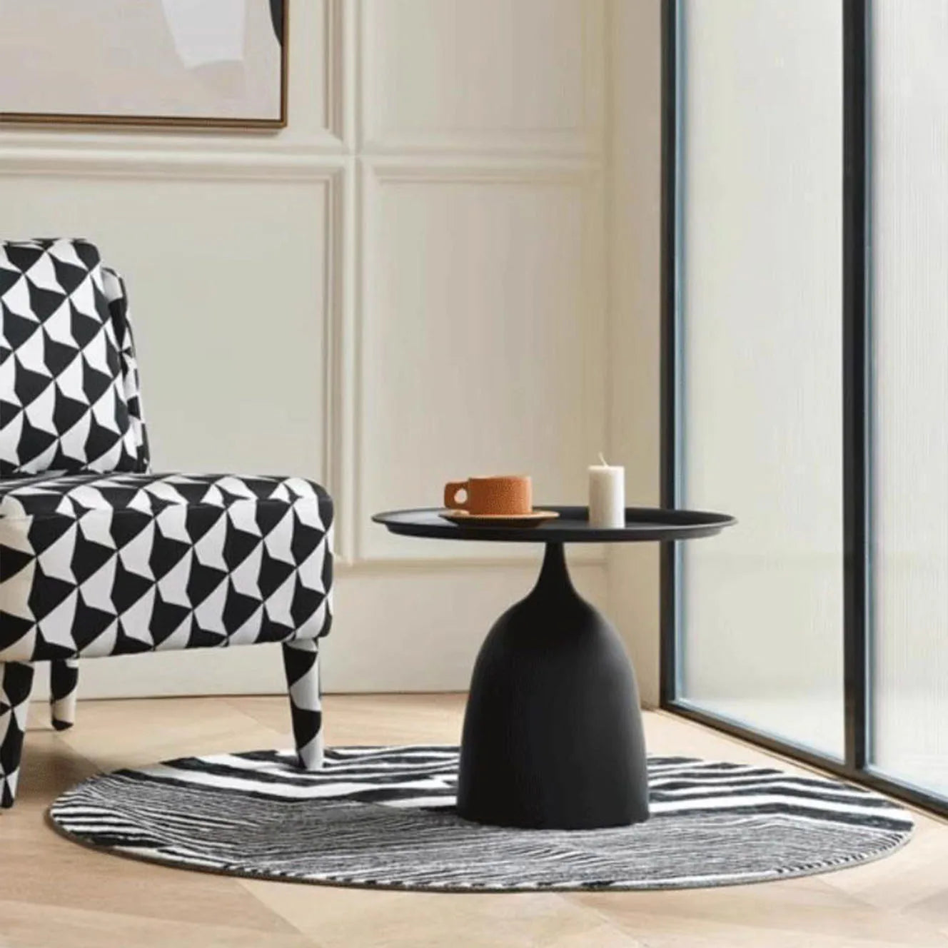 Ready Ship Industrial Style Metal Coffee Table Durable Eco-Friendly Luxury Living Room Dining Bedroom Customized Home Furniture