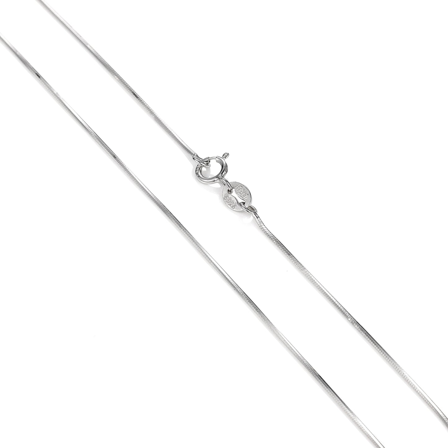 925 Sterling Silver Chain Necklace Thin Italy Link Figaro Snake Cable Rope Fine Jewellery Cadena De Plata 925 Roll Meters