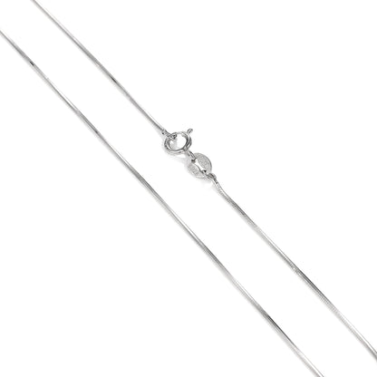 925 Sterling Silver Chain Necklace Thin Italy Link Figaro Snake Cable Rope Fine Jewellery Cadena De Plata 925 Roll Meters