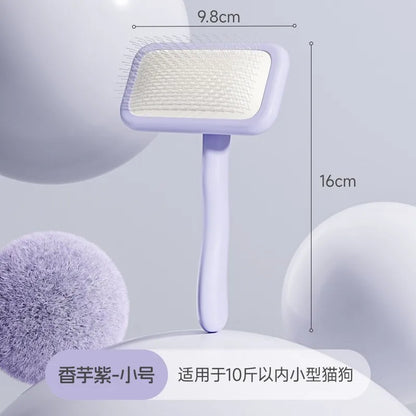 Wholesale Stainless Steel and Wood Pet Dog Cat Fur Hair Remover Brush for Pet Cleaning and Grooming