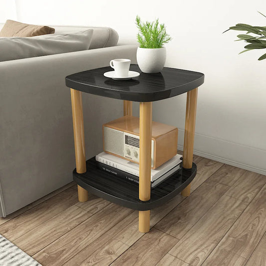 Customized Simple Modern European Style Mini Coffee Table Creative Small Living Room Furniture for Apartment Sofa Balcony