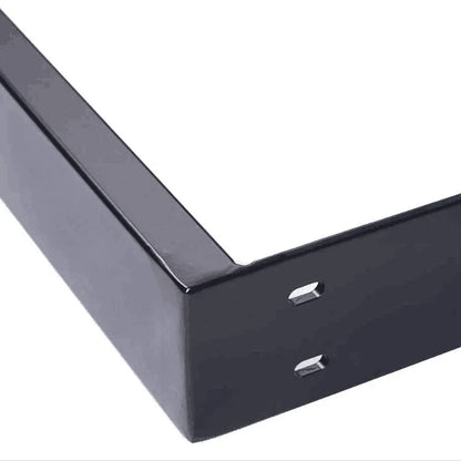 Modern High Stool with Black Metal Frame Legs Office Furniture for Living Room Bar Hotel Bedroom Iron Dining Kitchen Island Use