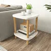 Customized Simple Modern European Style Mini Coffee Table Creative Small Living Room Furniture for Apartment Sofa Balcony