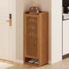 Large Capacity Dustproof New Model 40 Pairs Shoe Rack Simple Entryway Wooden Shoe Cabinet for Home Foyer Furniture
