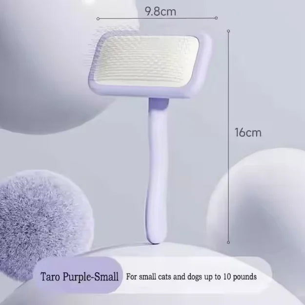 Wholesale Stainless Steel and Wood Pet Dog Cat Fur Hair Remover Brush for Pet Cleaning and Grooming