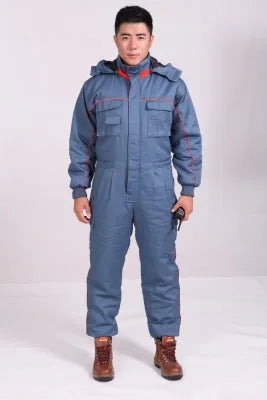 winter warm welding clothing workwear clothes long sleeve workmen uniform car workshop working suit mechanical repairmen overall