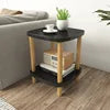 Customized Simple Modern European Style Mini Coffee Table Creative Small Living Room Furniture for Apartment Sofa Balcony
