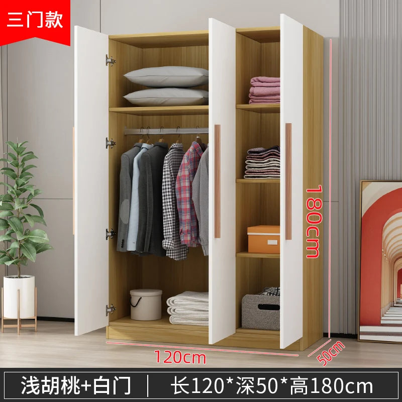 Bedroom Furniture Wardrobe Clothes Closet Cabinet Bedroom Mobile Armoire Furniture Cupboard Big Closet