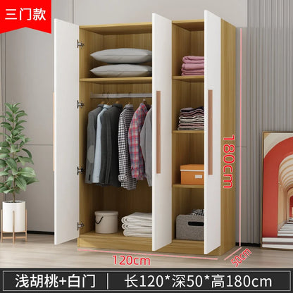 Bedroom Furniture Wardrobe Clothes Closet Cabinet Bedroom Mobile Armoire Furniture Cupboard Big Closet