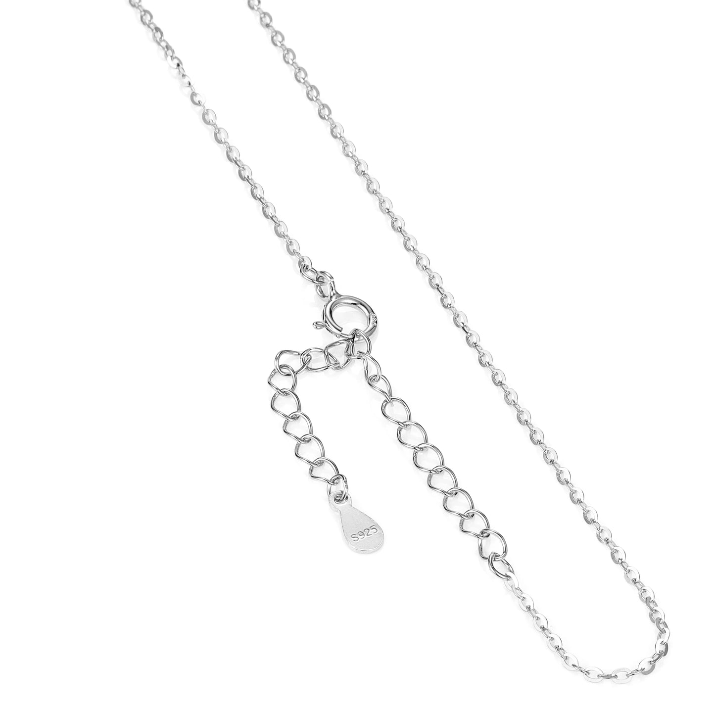 925 Sterling Silver Chain Necklace Thin Italy Link Figaro Snake Cable Rope Fine Jewellery Cadena De Plata 925 Roll Meters