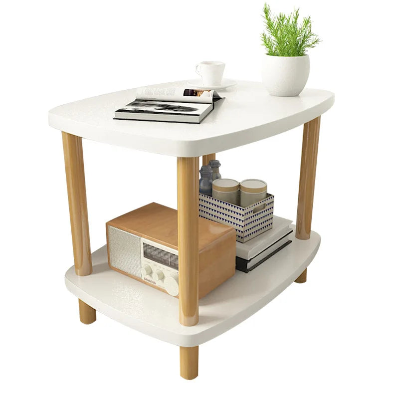 Customized Simple Modern European Style Mini Coffee Table Creative Small Living Room Furniture for Apartment Sofa Balcony