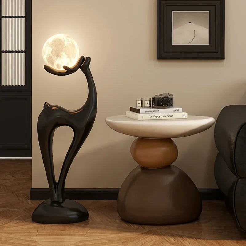 Modern Minimalist Floor-standing Furniture High-end Bedroom Bedside Table Home Coffee Table Nordic Furniture