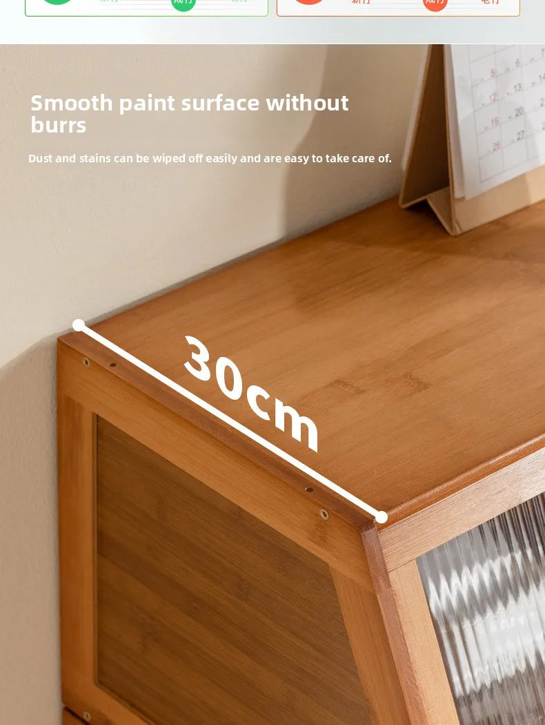 Bucket cabinet, storage cabinet, bedroom, living room, bookshelf, toys, snacks, storage and sorting cabinet can be stacked