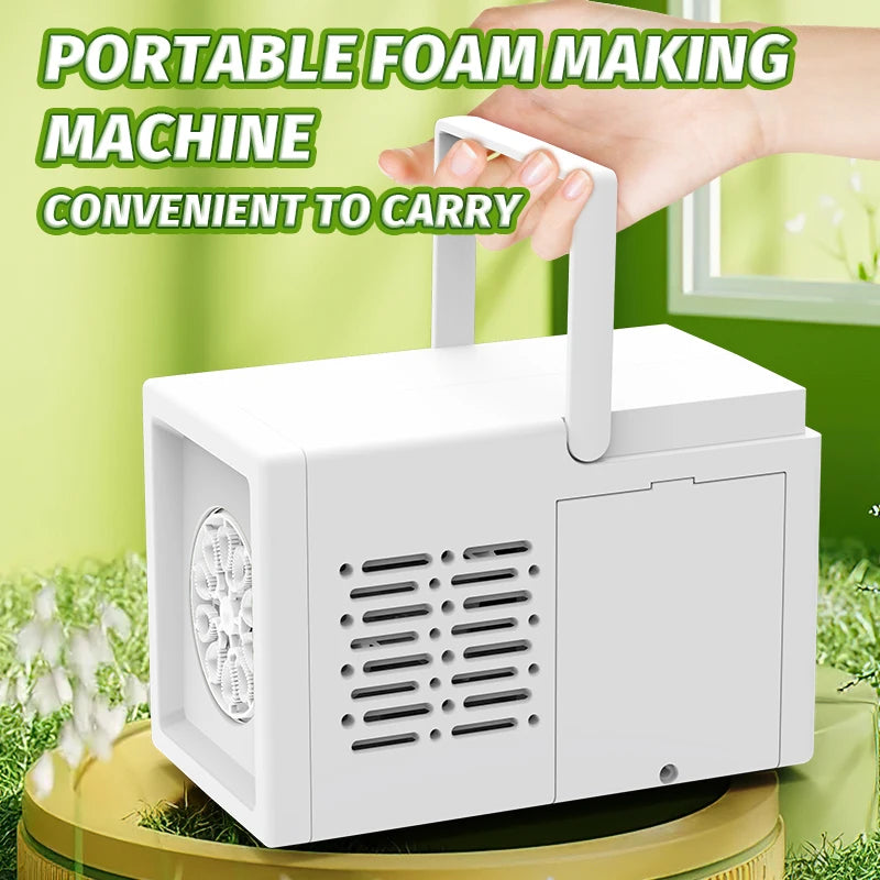 10 hole fully automatic bubble blowing handheld machine
