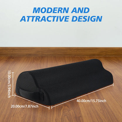 Memory Foam Office Foot Stool Under Desk Footrest Leg Elevation Pillow for Gaming Home Office Comfort Support