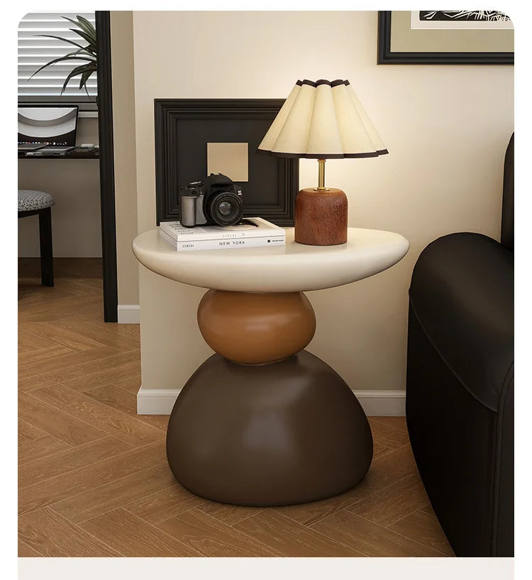 Modern Minimalist Floor-standing Furniture High-end Bedroom Bedside Table Home Coffee Table Nordic Furniture