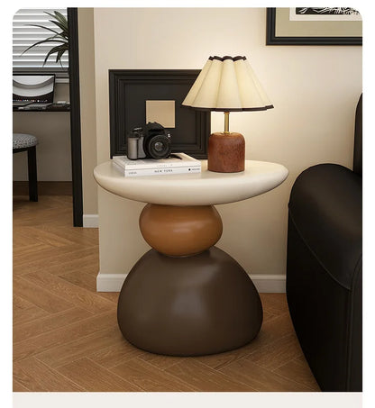 Modern Minimalist Floor-standing Furniture High-end Bedroom Bedside Table Home Coffee Table Nordic Furniture