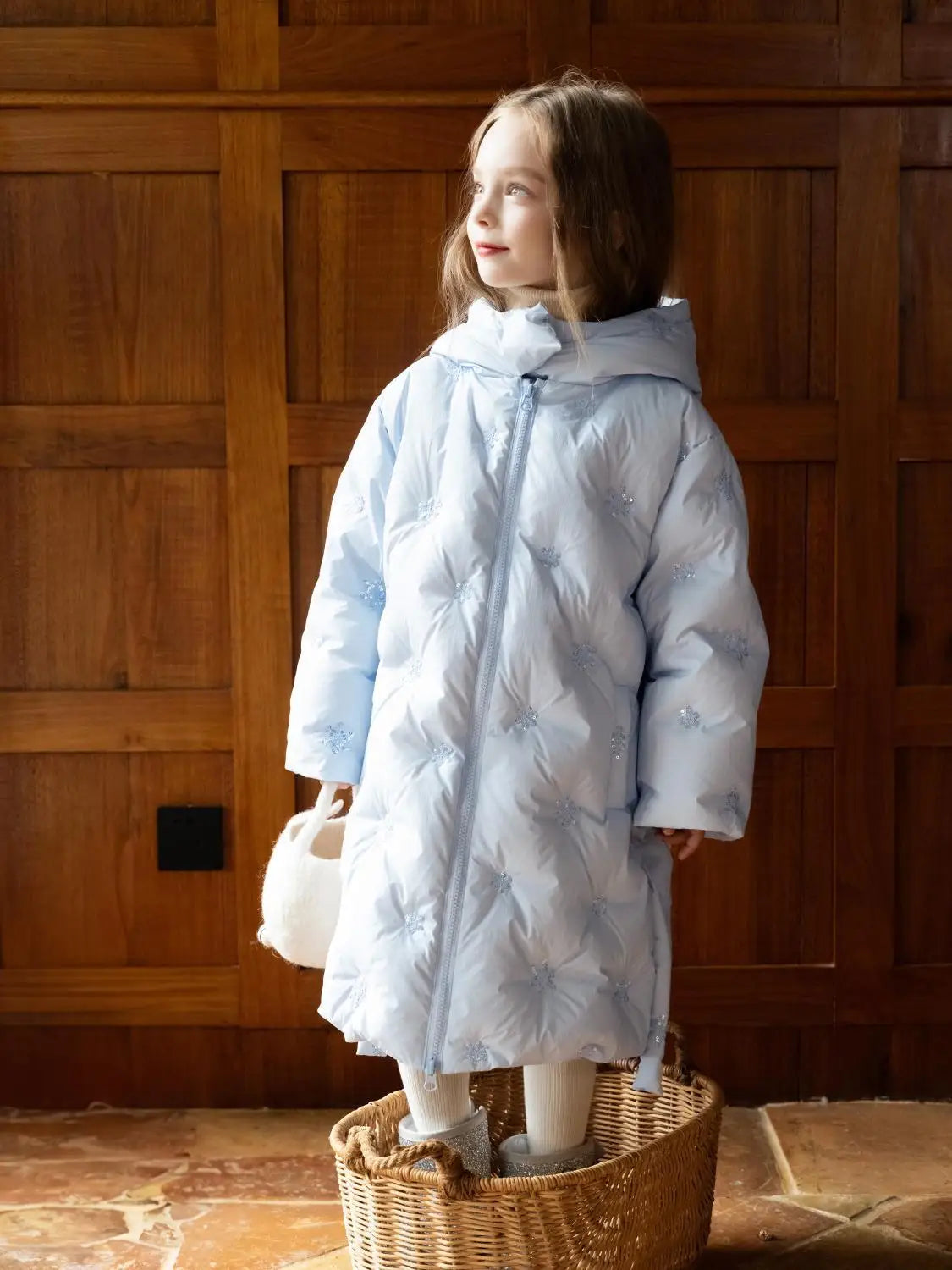 Winter Clothing 2025 Knee-length Down Cotton-padded Clothing Cold-proof Autumn and Winter Clothing