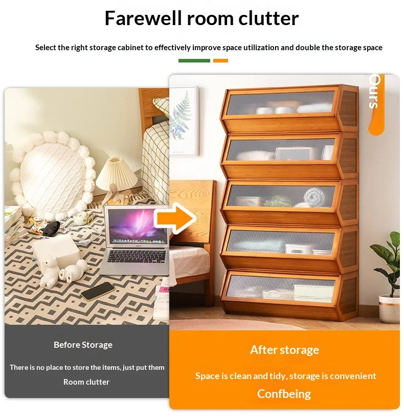 Modern Living Room Storage Cabinet Bookcase Display Cabinet Dresser Drawer Adjustable Shelves Doors Furniture Cabinet Home