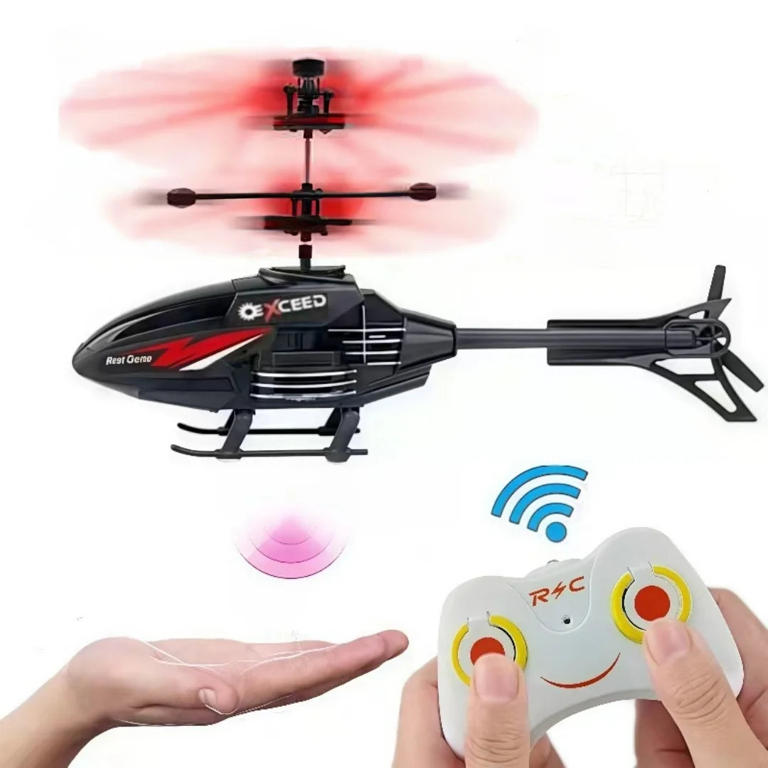 Induction helicopter charged remote control
