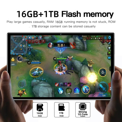 2025 NEW Pad 15 Pro Tablet Android 14 22GB+2TB 20000mAh Snapdragon 888 Original Tablets PC 5G Dual SIM Card WIFI HD 4K Mi Tab
