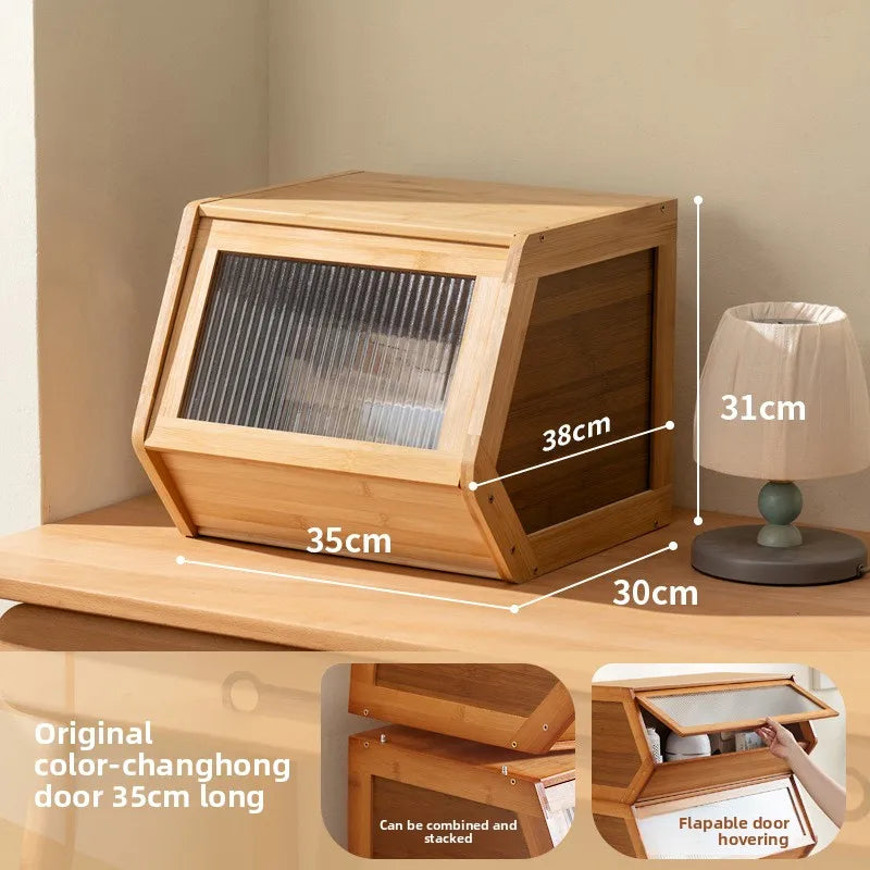 Bucket cabinet, storage cabinet, bedroom, living room, bookshelf, toys, snacks, storage and sorting cabinet can be stacked