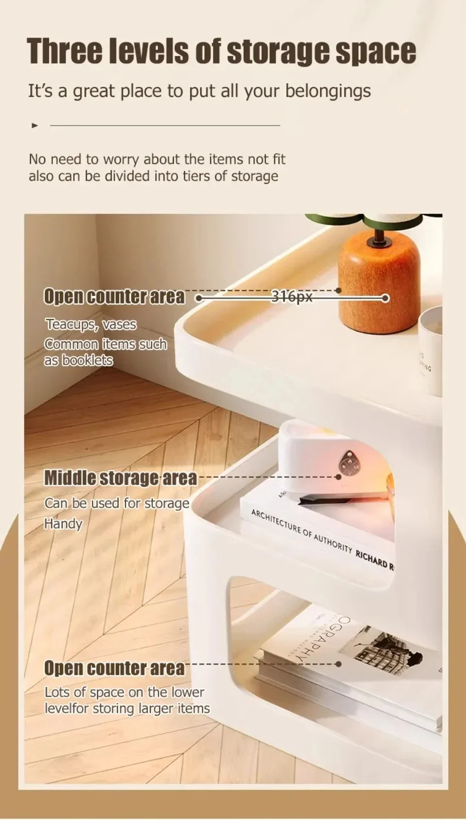 Luxury Sofa Table Solid Color Living Room Small Coffee Table Bedroom Simple Bedside Table Creative Computer Desk