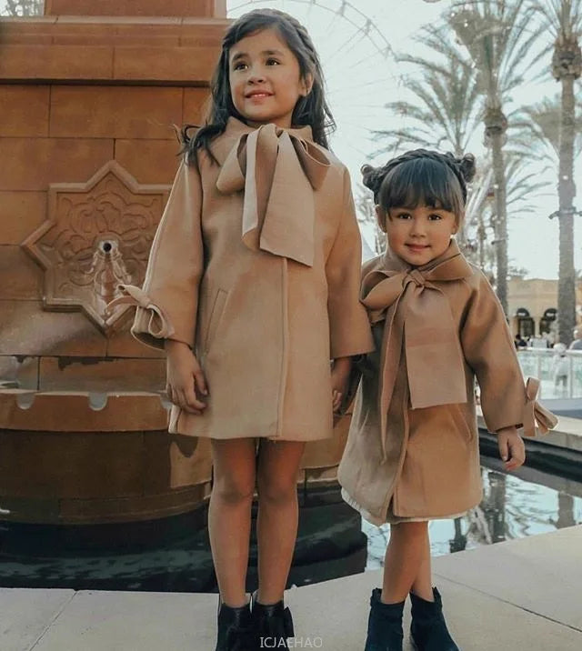 Fashion Girls Thick Winter Coat New European Style Long Jacket Warm Kids Cold Weather Apparel Outerwear Toddler Girl Clothes